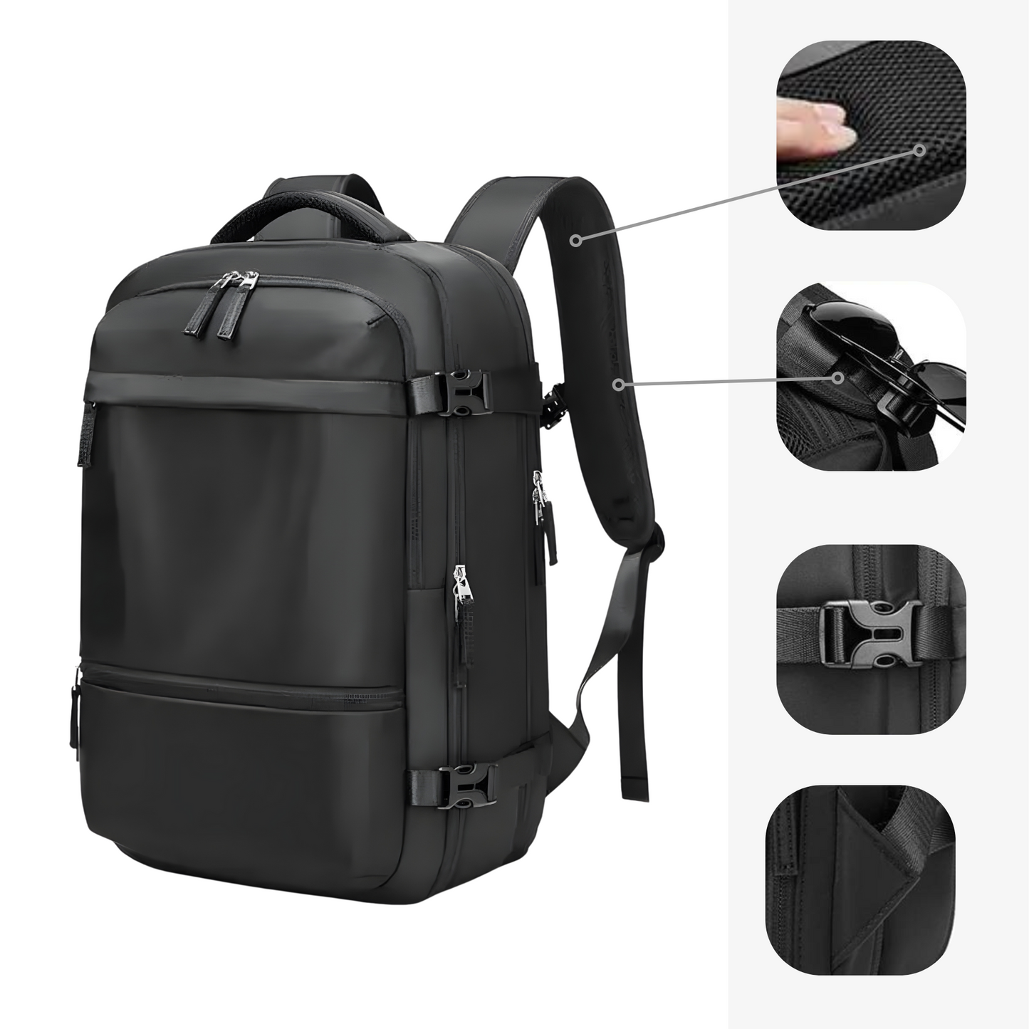 Melbourne - Practical and Modern Backpack