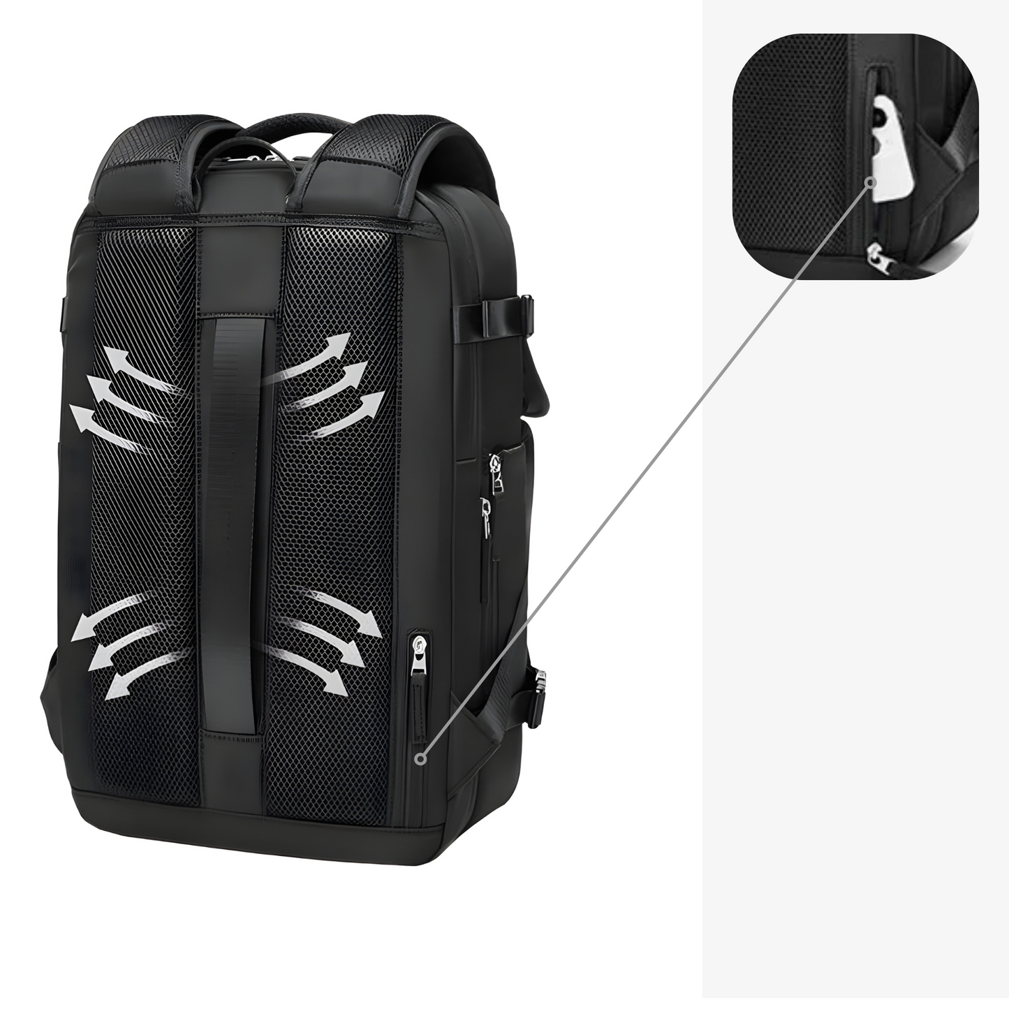 Melbourne - Practical and Modern Backpack