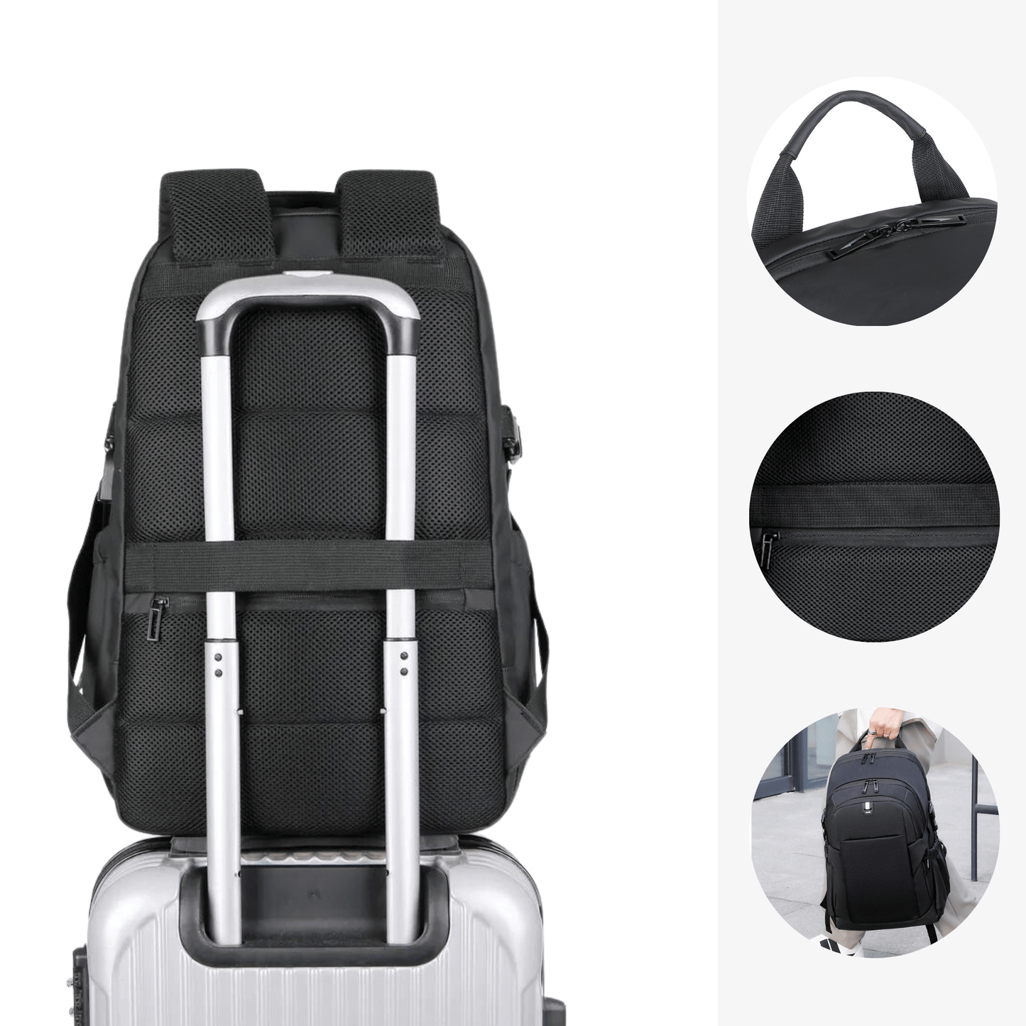 Prague - Modern and Practical Backpack
