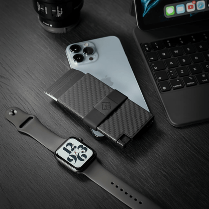 Carbon - Smart and Secure Cardholder with RFID Blocking